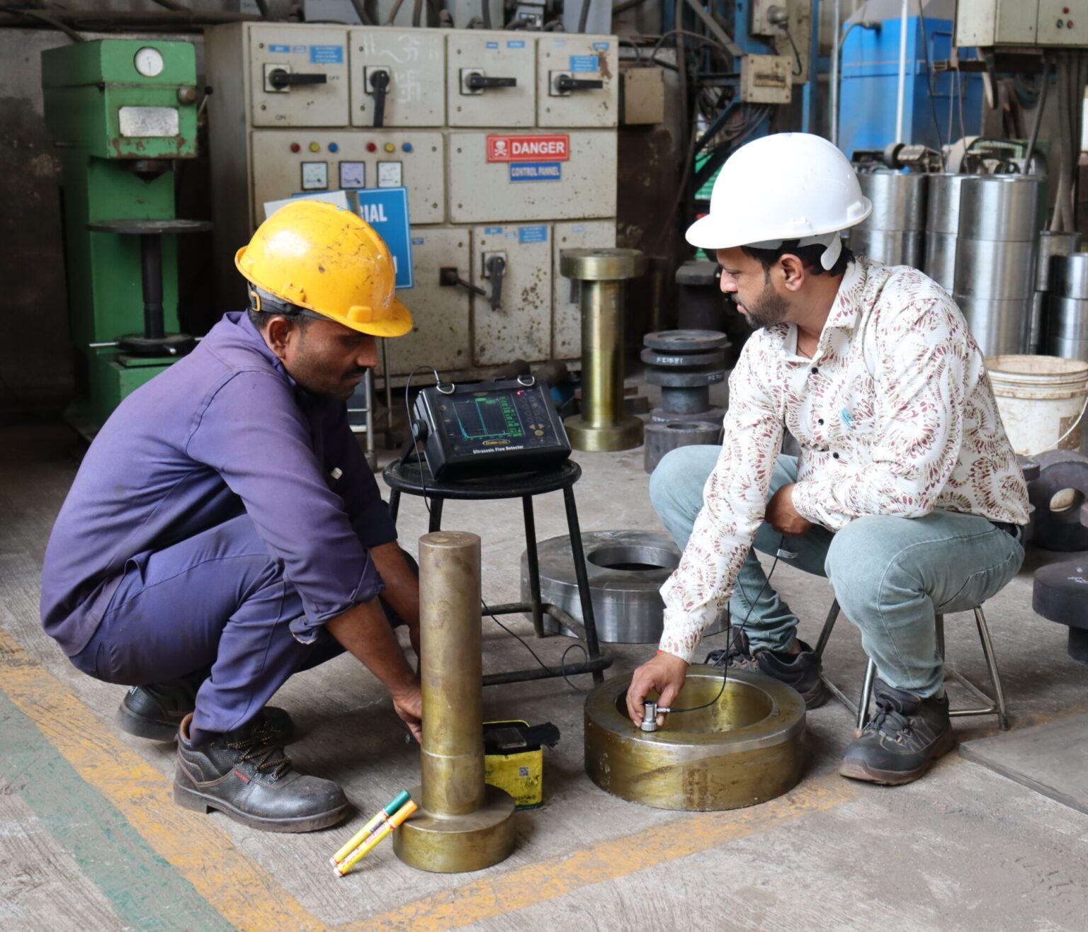 Ultrasonic testing to ASTM standards